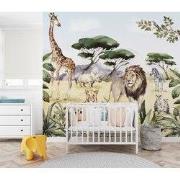 De leeuwenkoning - Kinderbehang - 292,2 cm x 280 cm - Walloha