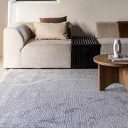 Vloerleed Rigel Grijs/Antraciet Grijs; Antraciet - Polyester