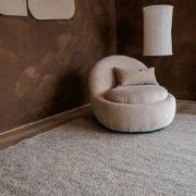 Wollen Vloerkleed Grijs/bruin gemeleerd Vik Bruin; Grijs - 240 x 340 -...