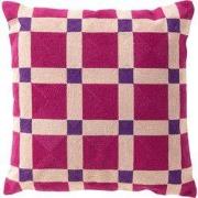 Dutch Decor BLOCKS - sierkussen 45x45 cm - geblokt patroon - geborduur...