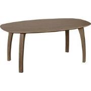 Lewis & Loft Eettafel Luna – Deens ovaal – 180 x 100 cm – Bruin