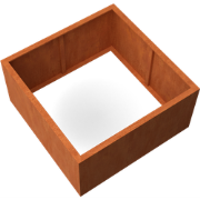 Artesa Rechthoekige plantenbak cortenstaal L120 x B120 x H60 cm zonder...