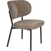 Housecraft Living Sanne Eetkamerstoel Bruin - Set van 2