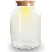 URBANJNGL - Terrarium fles ‘Little Milky’ - Incl. LED-kurk - Gesloten ...