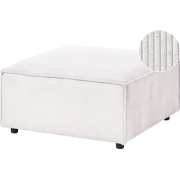 ARDAL - Ottomaan - Off-white - Corduroy