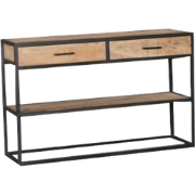 Starfurn Sidetable Denver | Mangohout en metaal