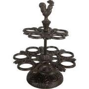 Clayre & Eef Eierhouder Ø 19x24 cm Bruin Metaal