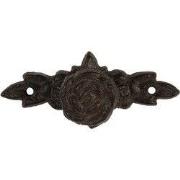 Clayre & Eef Handgreep 10x4x3 cm Bruin Metaal