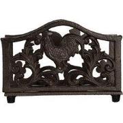 Clayre & Eef Servettenhouder 17x6x12 cm Bruin Metaal