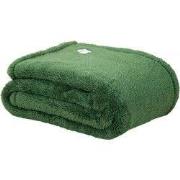 DoubleDry Teddy Fleece Deken - Ultrazacht - 130x170 cm - Groen