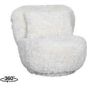 LABEL51 Fauteuil Doodle - Creme - Fluffy - One Size