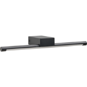 CASAL - Spiegel en schilderij LED-verlichting - Zwart - Aluminium