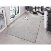 Laagpolig Velours Vloerkleed - Designer Pure - Grijs - 140x200 cm