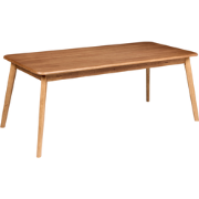 KEHO - Eettafel - Donker eikenhout - 200 x 90 cm - MDF