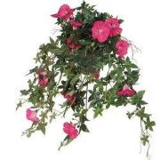 Mica Decorations Petunia Kunst Hangplant in Bloempot Stan - L25 x B45 ...