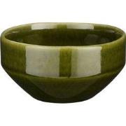 Rhea bowl green - h6,5xd12,5cm