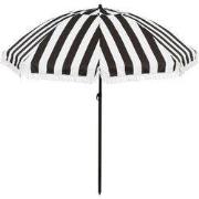 In The Mood Collection  Osborn Parasol - H238 x Ø220 cm - Zwart, Wit