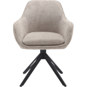 Starfurn Eetkamerstoel Jens | Beige - set van 2