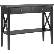 AVENUE - Consoletafel - Zwart - MDF