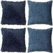 Dutch Decor KUSSENSET - 4-delig - Cosy Favourites - 45x45 cm - inclusi...