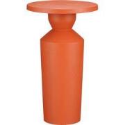 Feroza side table orange - h51xd30cm