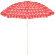 Mica Decorations Heart Strandparasol - H180 x Ø160 cm - Roze