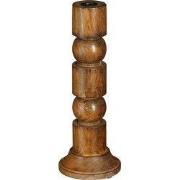 Philo candleholder brown FSC 100% - h30xd11cm