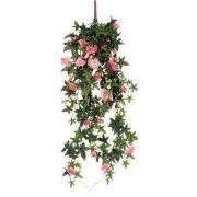 Petunia hanging pink - l80xw20xh15cm