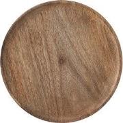 Mica Decorations Duko Bord - Ø30 cm - 100% FSC Mangohout - Bruin