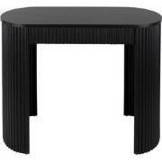 Side table Estriado - Zwart - 100x40x76.5cm