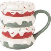 Clayre & Eef Mok 450 ml Wit Keramiek