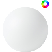JOCOY - LED bolvormige buitenlamp - Wit - 38 cm - Synthetisch
