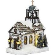 Elzas church battery operated l17,5xb11,5xh21,5 cm