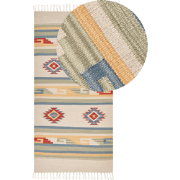 APARAN - Vloerkleed - Meerkleurig - 80 x 150 cm - Katoen