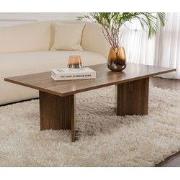 Rechthoekige Salontafel Siban Walnoothout look - 119x60 cm