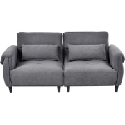 WETLAN - Driezitsbank - Donkergrijs - Polyester