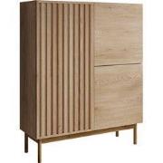 Meubella - Dressoir Storm - Eiken - 106 cm
