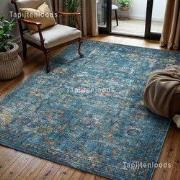 Tapijtenloods Picasso Sarough Vintage Vloerkleed Blauw Laagpolig- 300x...