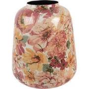 Clayre & Eef Vaas Ø 35x52 cm Roze Metaal