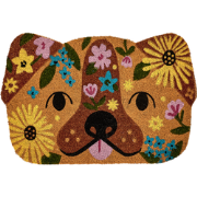 TIBIG - Deurmat - Meerkleurig - 60 x 90 cm - Kokos