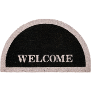 BUHI - Deurmat - Zwart - 45 x 75 cm - Kokos