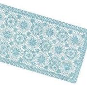 Unique Living - Tafelloper Amira Vinyl 40x150cm Sage