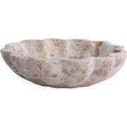 Present Time - Schaal Flower - Bruin