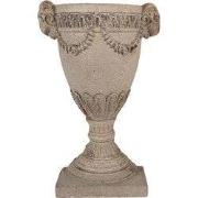 Clayre & Eef Bloempot 29x11x44 cm Beige Keramisch materiaal