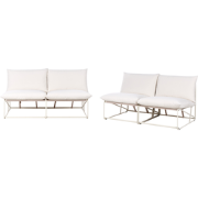 PICO - Loungeset 4-zits - Lichtbeige - Staal