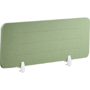 ZIGGY - Bureauscherm - Groen - 120 x 40 cm - Polyester