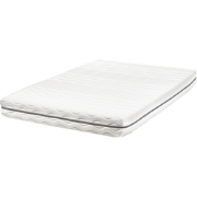 JOLLY - Traagschuimmatras - Wit - 120 x 200 cm - PU-schuim