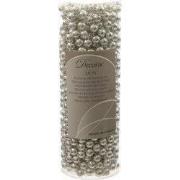 4 stuks - Kralenketting plastic 8mmx10m zilver