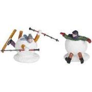 People in snow 2 stuks - l11xb9xh7cm