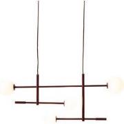 Hanglamp Copenhagen - Rood - 97x13x215cm